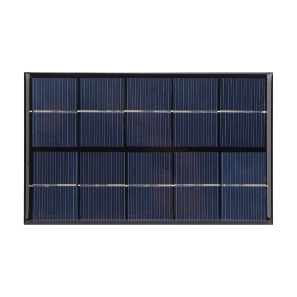 2W 5V polykristallint silikon Säkerhet Solar Power Laddningspanel Gör-det-själv-laddare 88x142MM