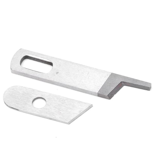Serger Blade Set Multifunctional Overlock Knife for Singer Sewing Machine, Upper and Lower Cutters