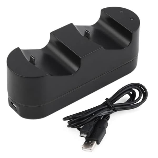 Ladestasjon for Playstation-kontroller - Lader kompatibel med PS4