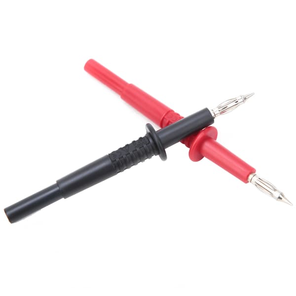 2 ST P5011 4 mm bananstik testprobe bananstik testkabel til multimeter
