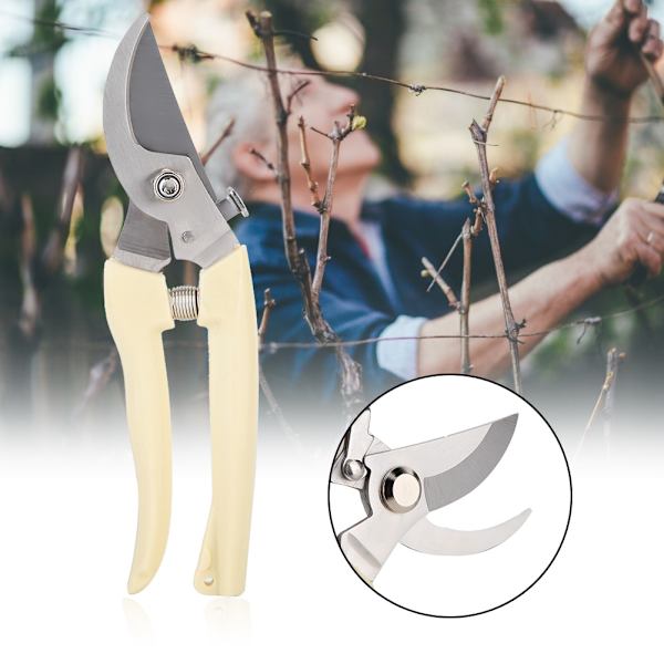 SK-5 Legering Stål Beskærings Saks Have Hånd Beskærer Sekatører Cutter Planter Værktøj (buet hoved)