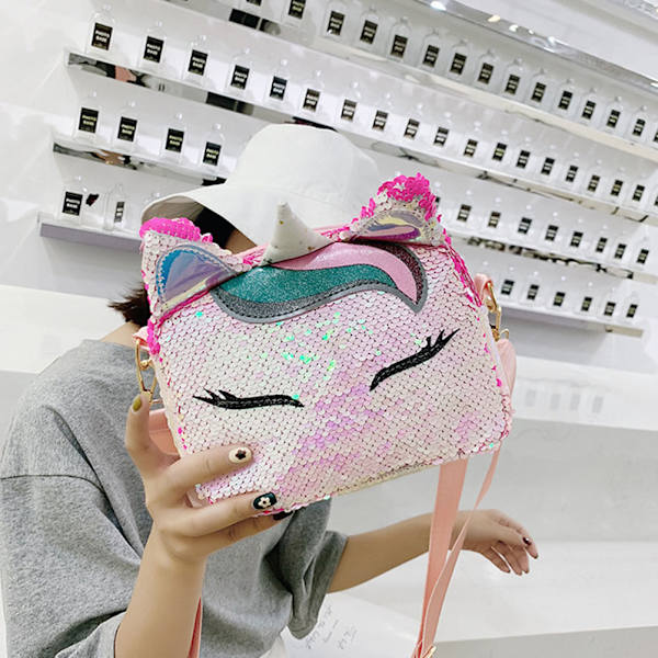 Sööt Sekvenssolmitaskut Naiset Pieni Glitter Sling Olkatasku
