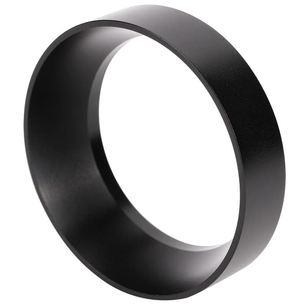 Coffee Powder Dosing Ring Funnel with Magnetic Replacement Coffee Maker Accessory Black 53mm with Magnetic