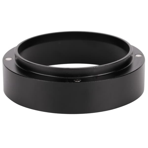Coffee Powder Dosing Ring Funnel with Magnetic Replacement Coffee Maker Accessory Black 53mm with Magnetic