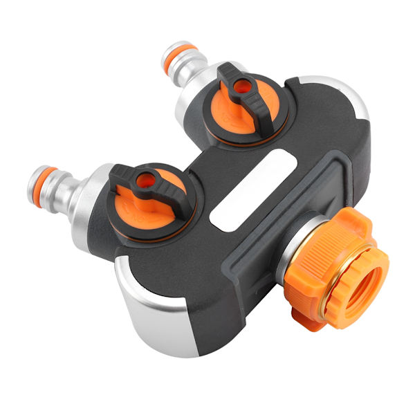 Havevandsslangefordeler Y-formet Adapter Tap Vandhane Splitter Hanekobling EU 2-vejs