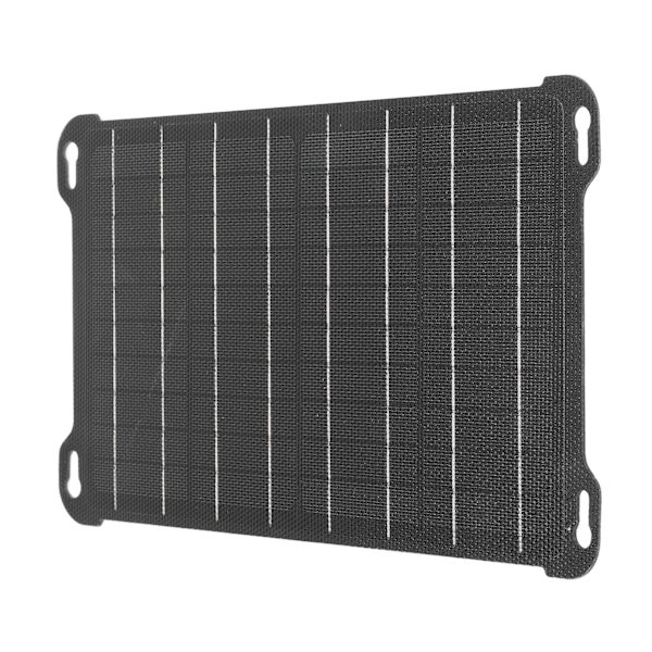 15W solpanel laddare monokristallint kisel bärbar solpanel kit med dubbla USB-utgång för bergsklättring vandring camping