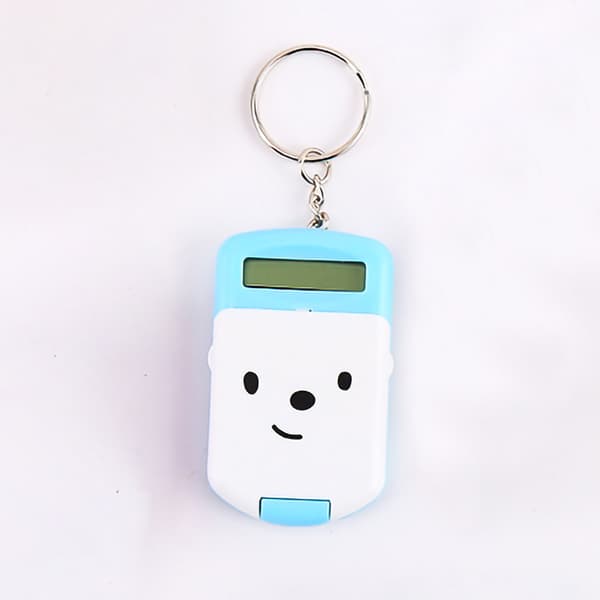 Blue Cute Mini Calculator for Students Kids, Portable & Safe Math Tool