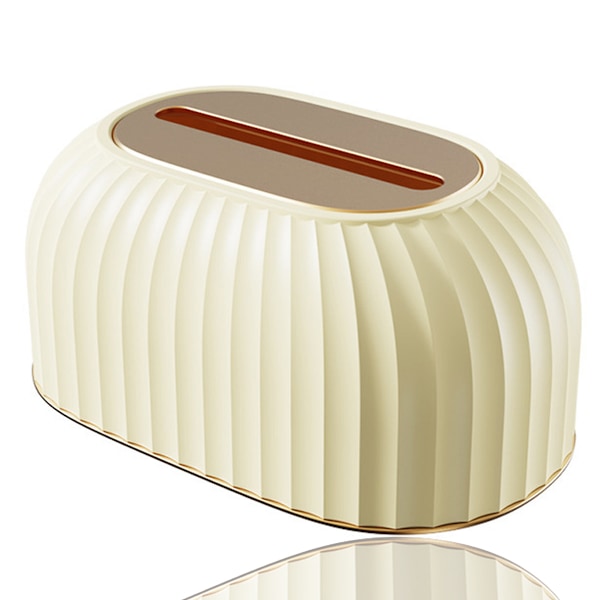 Servettlådeöverdrag - fjäderupphöjande och sänkande servettpappershållare med bred öppning, servetthållare/organisatör för badrum sovrum vardagsrum, 8,8 x 5,4