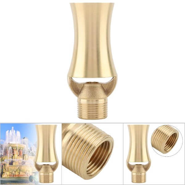 Messinki-jäätorni Cascade Cedar -vesisuihkupään suihkusuutin lampi sprinkleri (1/2''3/4''）
