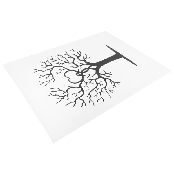 Fingerprint Tree DIY Guest Signature Signature&#8209;I Book Canvas Tumavtrycksmålning