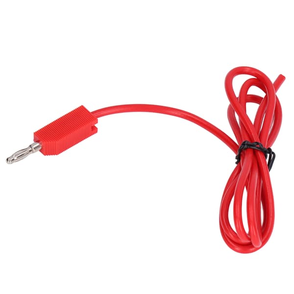 Banana Plug Test Lead Kit Universal Electrical Multimeter 30VAC‑60VDC 19A J.70010 4mm Red