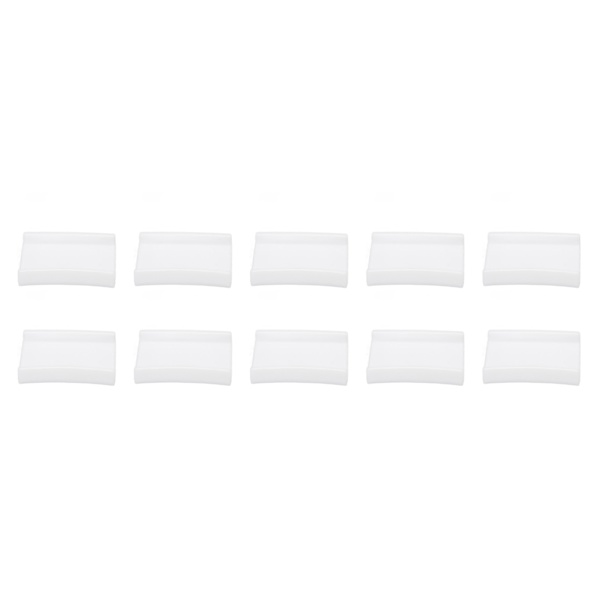 10 stk. Hat Hooks Moderne Minimalistiske Tabfrie Stærke Akryl Klæbende Hatophængere til Hjemmets Vægge