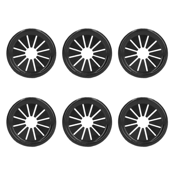 100 st kronbladsformad kabelgenomföring utmärkt isolering trådgenomföringar hålskydd för distributionsbox innerhålsdiameter 30mm/1.2in RSB 30
