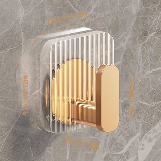 Self-adhesive clothes hooks and towel hangers - 4-pack, multifunctional, suitable for bathroom, kitchen, etc.