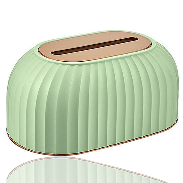 Servettlådeöverdrag - fjäderupphöjande och sänkande servettpappershållare med bred öppning, servetthållare/organisatör för badrum sovrum vardagsrum, 8,8 x 5,4