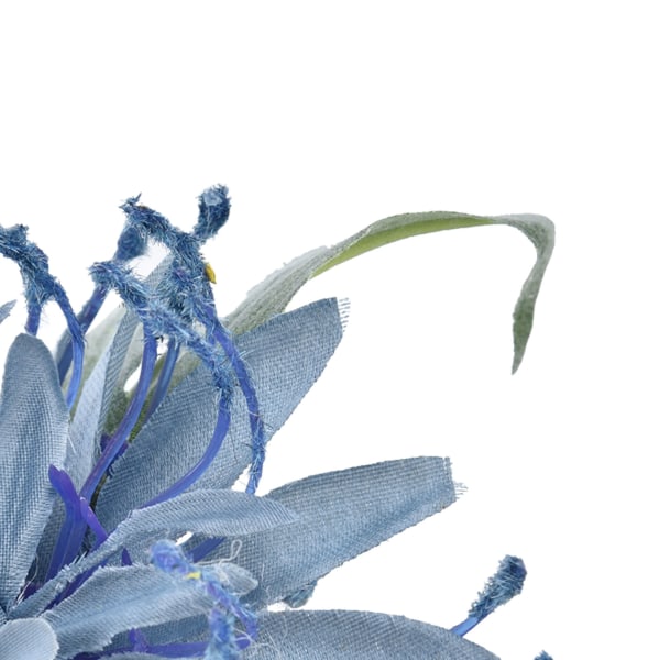 2st emulerande servettring träbordsbord blå enkel blomma servettring för Home Hotel Party