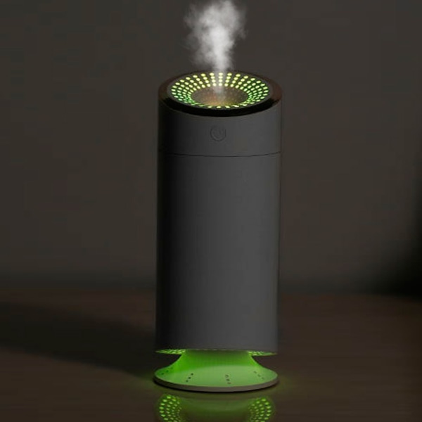Hushållsmaskiner Mini Bärbar Luftrenare Mute Sprayer Luftfuktare Aroma Diffuser med USB-port