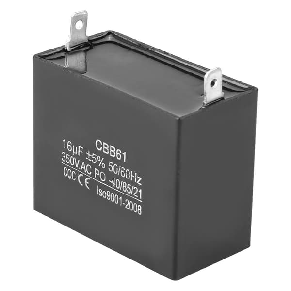 CBB61 Motor Starting Capacitor Generator CQC 350V AC 16uF 50/60Hz