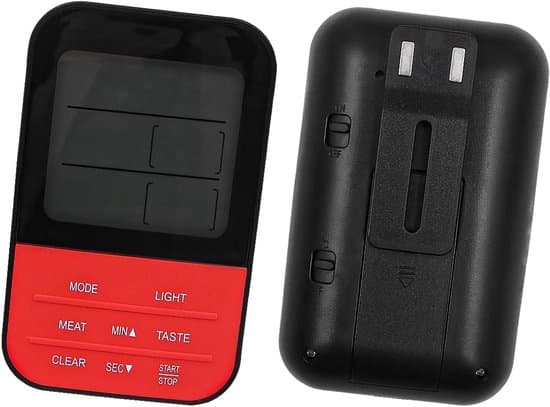 Trådløst grilltermometer - Temperaturalarm - Magnetisk base - Grilltilbehør - Perfekt for matlaging - Egnet for kjøtt og fisk