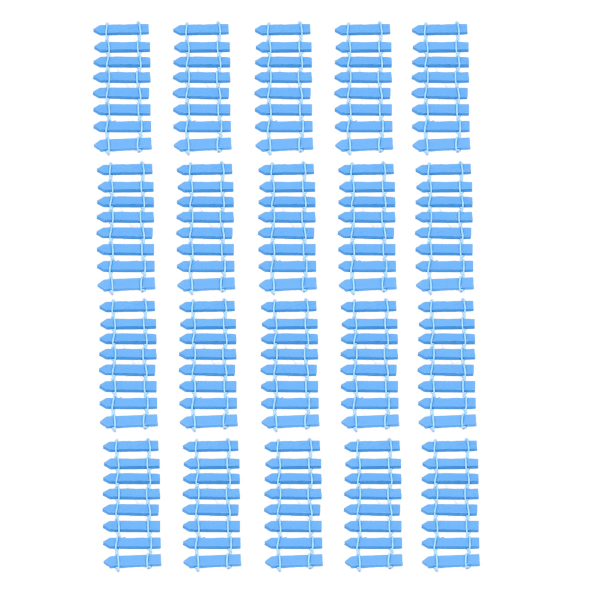 20 kpl Miniatyyri Taivutettavia Pieniä Aitoja Kotipuutarhan Kasvi Ruukun DIY-Projektiin Mikro Maisemointiin Tummansininen