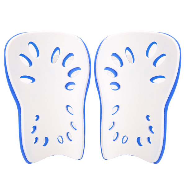 1 Pari Jalkapallo Shin Guards Lapset Lapset Jalkapalloharjoittelu Suojauspehmusteet Suoja (sininen)
