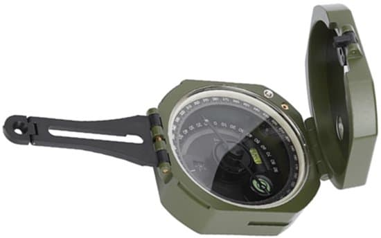Professional Geological Compass - Outdoor - High Accuracy - Waterproof - Multifunctional - Suitable for Hiking, Backpacking and