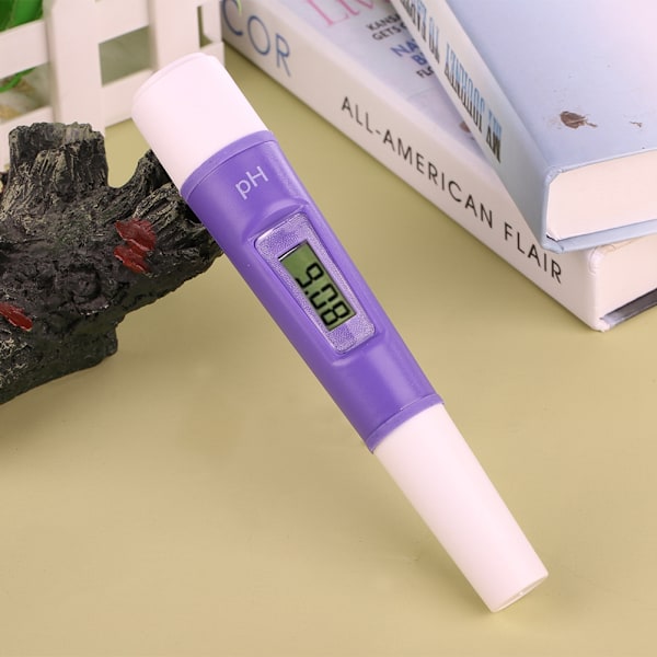 1 st Bärbar Vattentät Digital Vatten PH-mätare Testare för Pool Drycker Akvarium