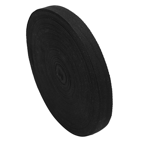 Bomulds Træbånd Tape Bandage Bindende Bælte Podning Bonsai Haveværktøj (2cm, Sort)