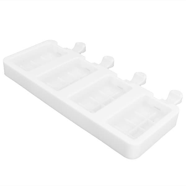 Silikonisform 4 Hulrom DIY Ispinneform for Kjøkkenutstyr