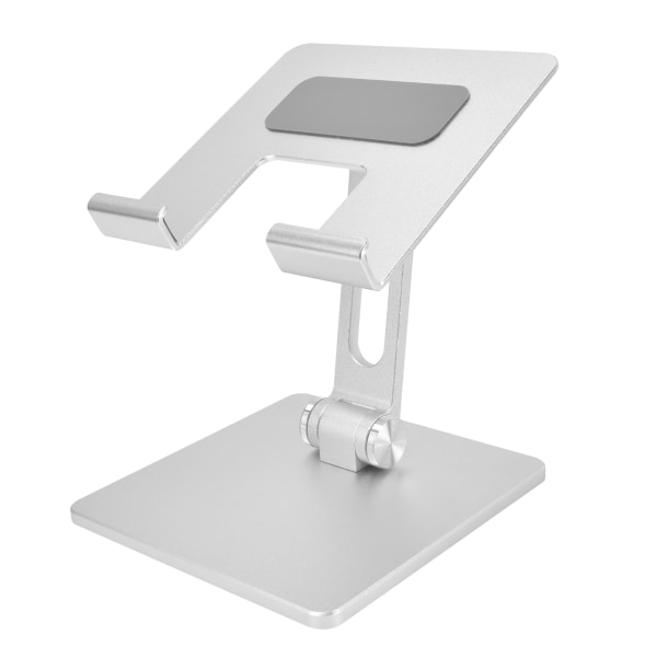 Tablet Stand Holder Aluminiumlegering Universell Skrivbord Justerbar Fällbar Telefon Tablet Stöd Silver