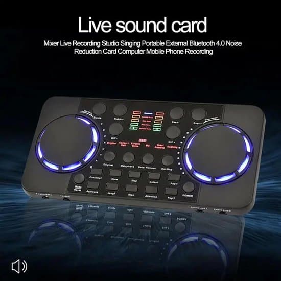 DJ-sæt til børn - Mixerkonsol til børn - Lydkort - Mixer - Lydoplevelse
