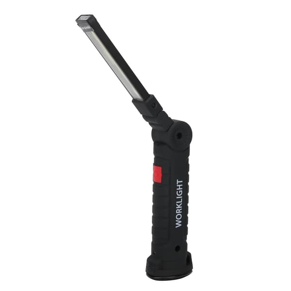 Foldable Magnetic COB+LED Work Light - White, Large Size, Ideal for Maintenance and Emergency Tool