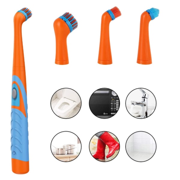 Joint brush: Oscillating sonic cleaning brush including replacement brushes (electric cleaning brush)