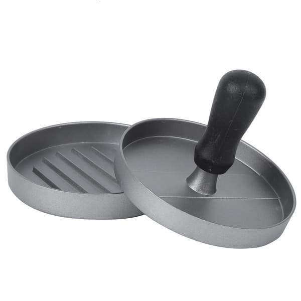 Zinc-Aluminum Alloy Hamburger Press, Non-Stick, Patty Maker Mold, Kitchen Accessory