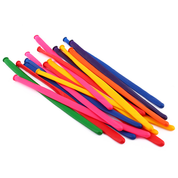 200 stk Magic DIY Lange Twist Latex Balloner Bindende Fremstilling Dekoration Blandet Mix Farve