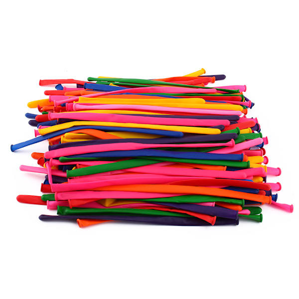 200 stk Magic DIY Lange Twist Latex Balloner Bindende Fremstilling Dekoration Blandet Mix Farve