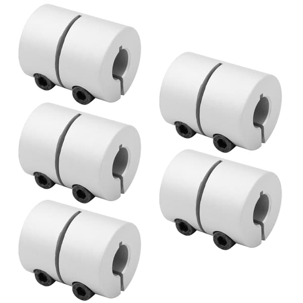 5 stk. akselkobling i aluminiumslegering til 3D-printer servostepmotor