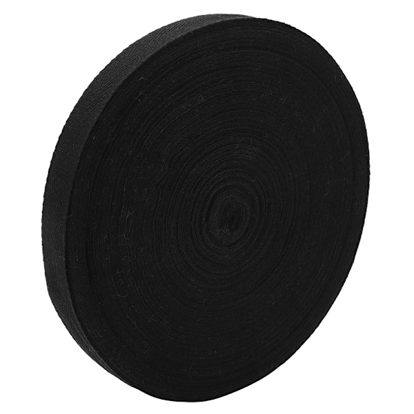 Bomulds Træbånd Tape Bandage Bindende Bælte Podning Bonsai Haveværktøj (2cm, Sort)