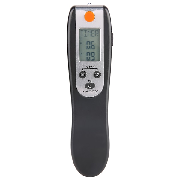 1 st LCD-kött BBQ-termometer Fällbar digital kök matlagning sond