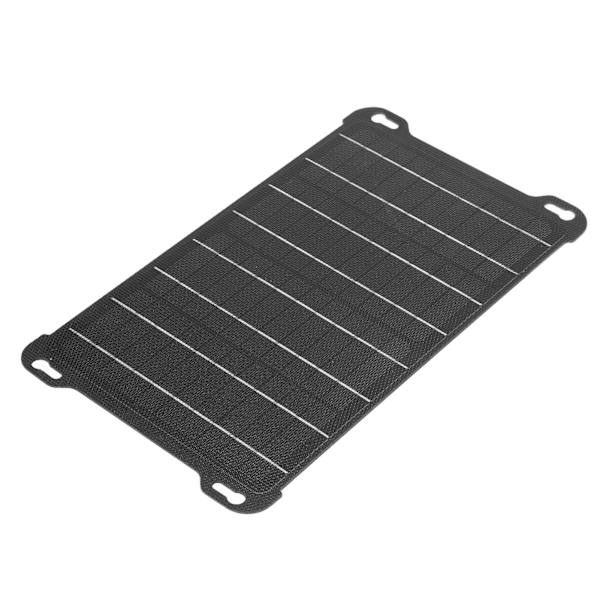 15W solpanel laddare monokristallint kisel bärbar solpanel kit med dubbla USB-utgång för bergsklättring vandring camping