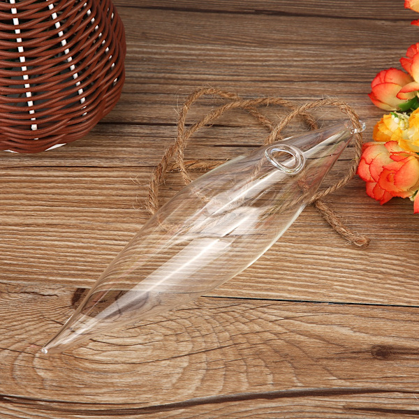 Hængende Glas Blomsterpotte Terrarium Beholder Hjem Have Dekoration Glasflaske