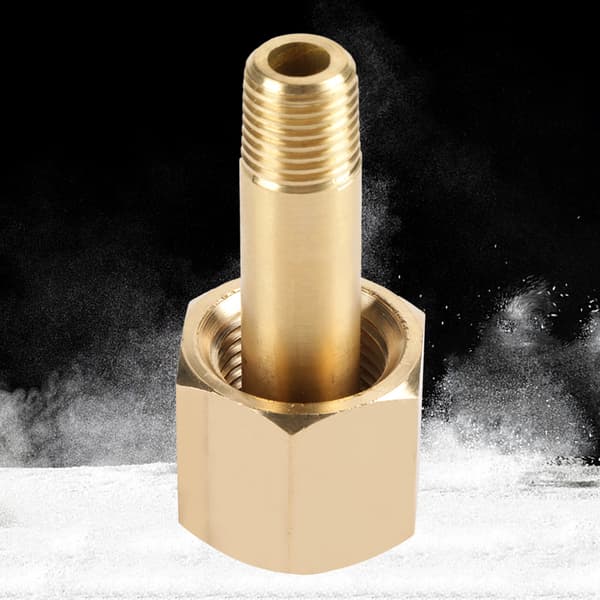 CGA-320 Carbon Dioxide Regulator Inlet Nut and Nipple with Washer