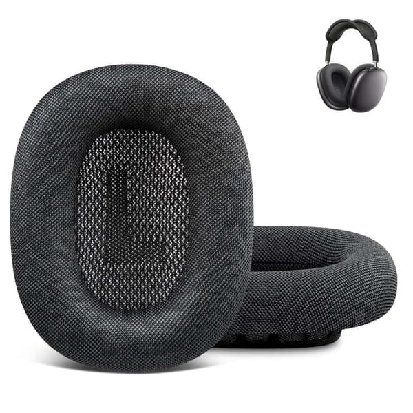 Øreputer til Apple AirPods Max - Erstatningsputer - Svart Black