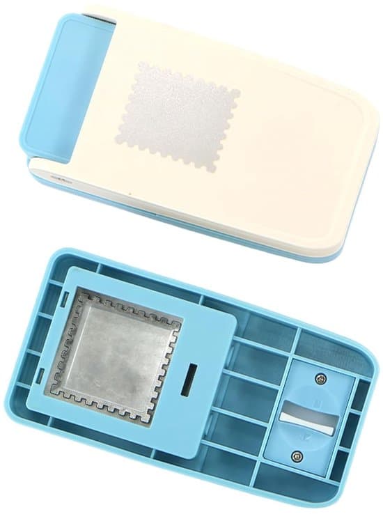 Rectangular Punch Hole Puncher - Lever-driven Paper Puncher - Suitable for Crafts, Scrapbooking and Card Making.
