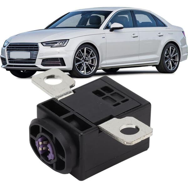 Bilbatteriskydd 4F0915519 med säkring för A4 2009-2020