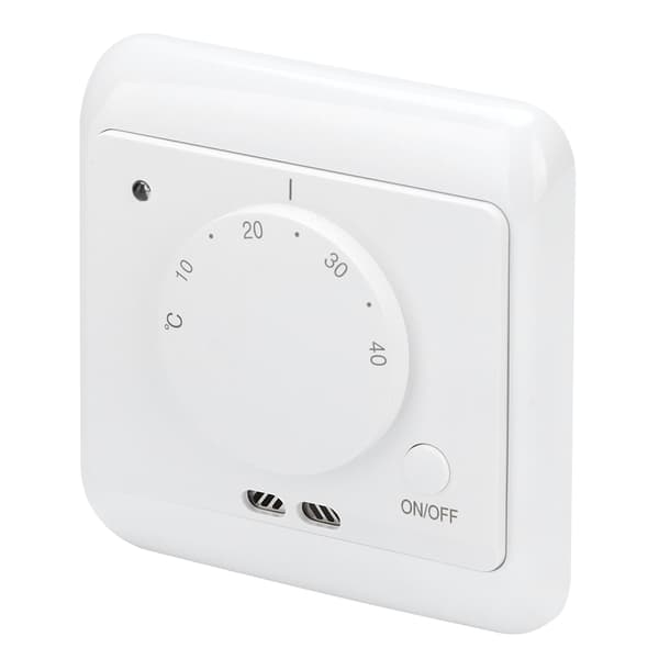 230V 16A Wall Mounted Mechanical Electric Heating Thermostat Temperature Controller