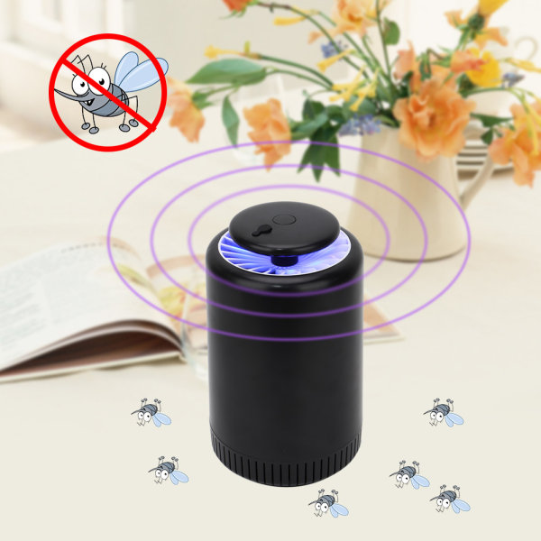 Hushållselektrisk myggdödarlampa USB uppladdningsbar utomhuslampor för små skadedjursfällor