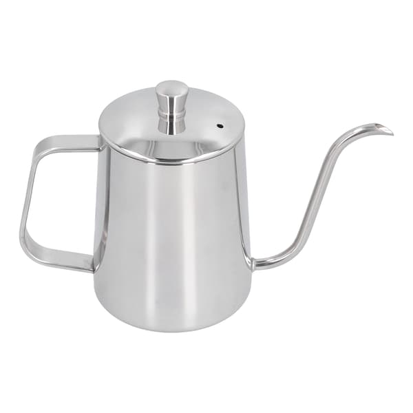 600 ml Svanhalshalskedel 304 Rustfrit Stål Hæld-over Kaffemaskine til Hjemmekøkken
