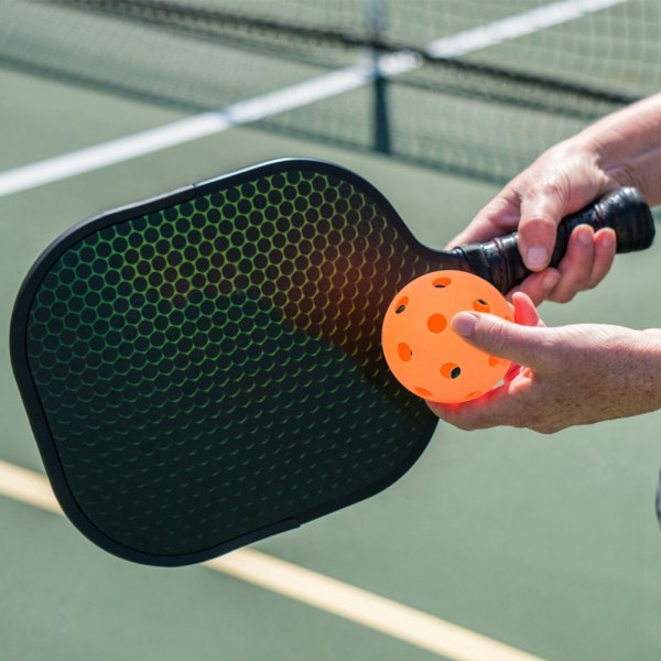 3 st utomhus bärbar sportutrustning TPE Pickleball boll med 26 hål