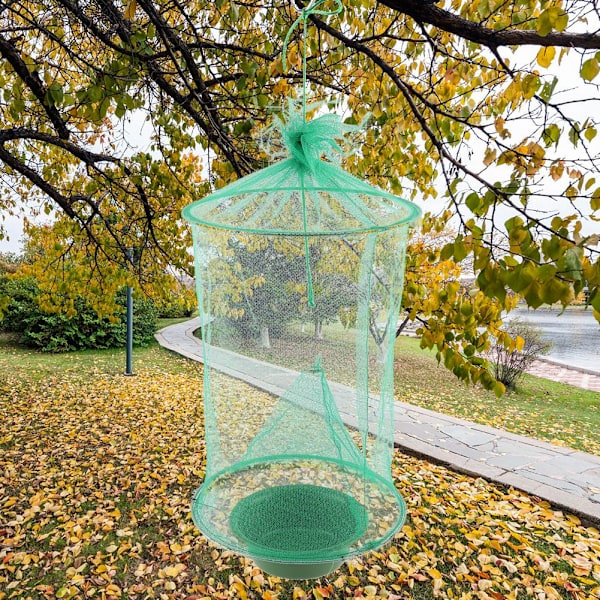 Fällbar myggfångstfångst flugnät hängande fälla insekt 36*24cm